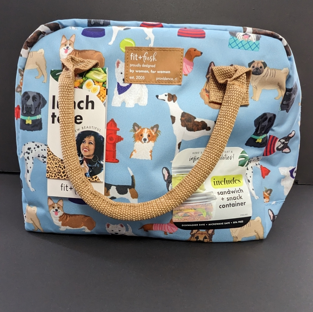 ✨NWT✨ FIT AND FRESH LUNCH BAG - DOG